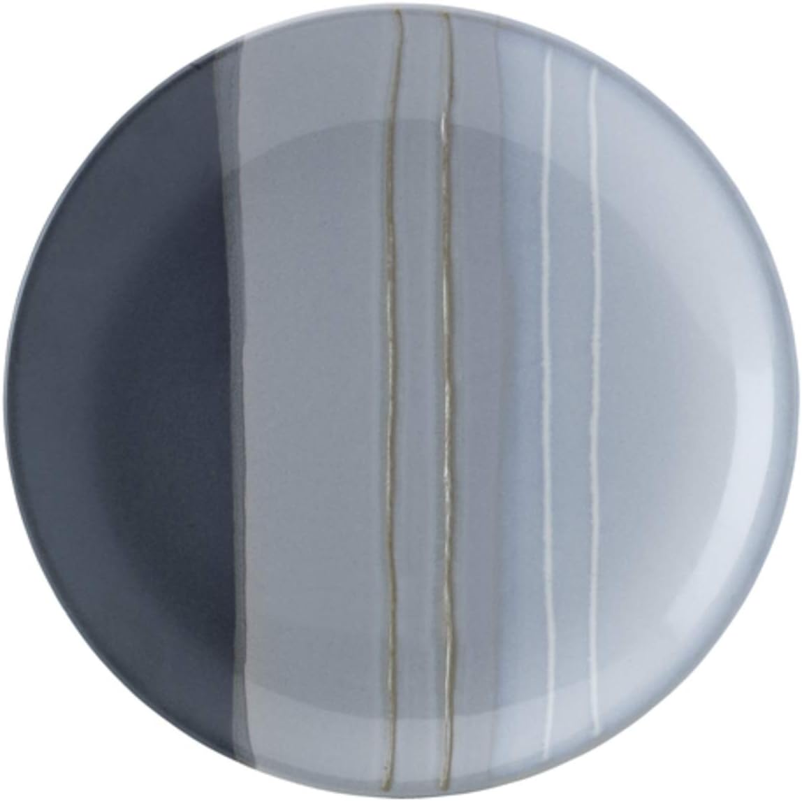 Pfaltzgraff Parker Gray 16 Piece Dinnerware Set, Service for 4, Gray