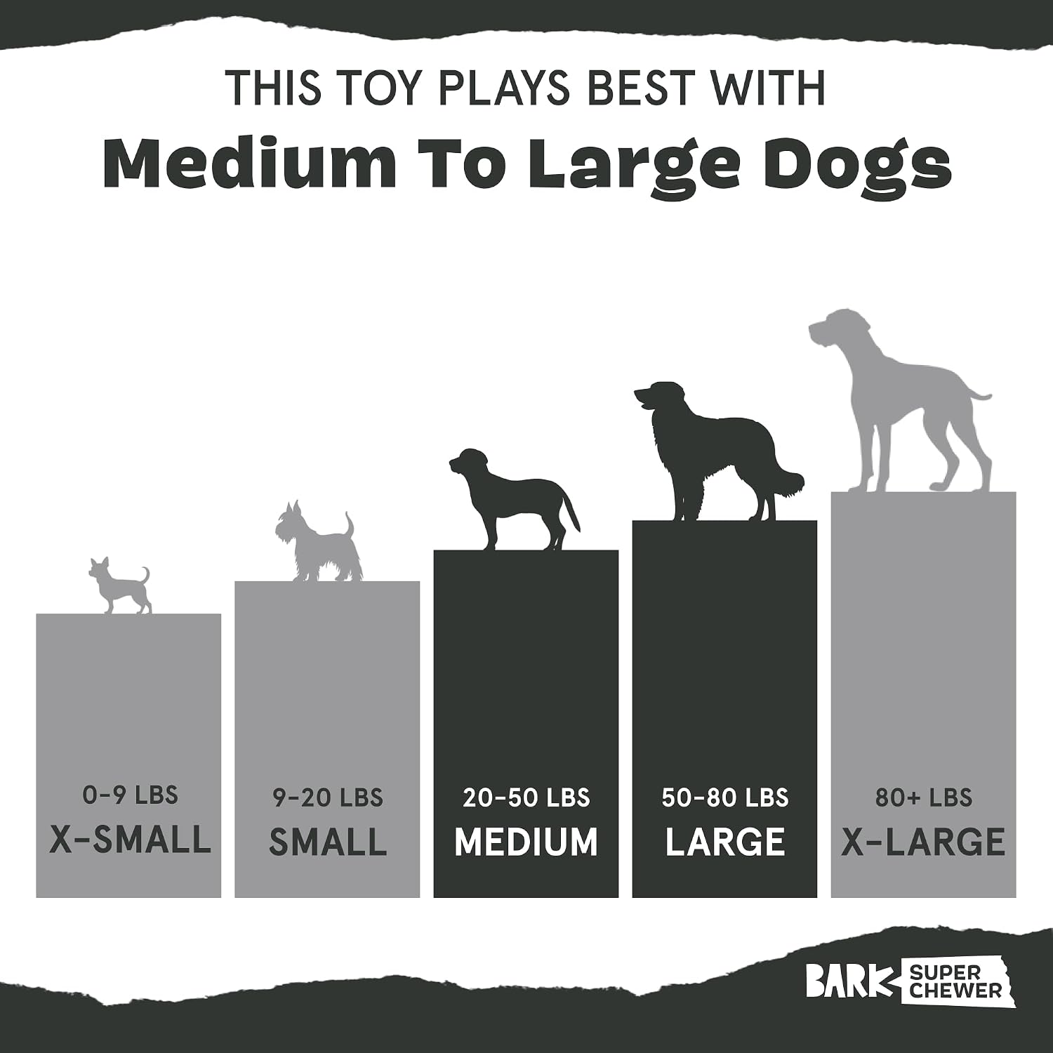 BarkBox Turkey Super Chewer - Toy for Large Dogs