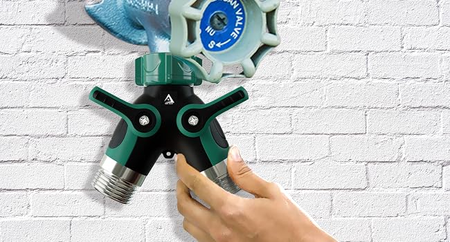 2 way hose splitter