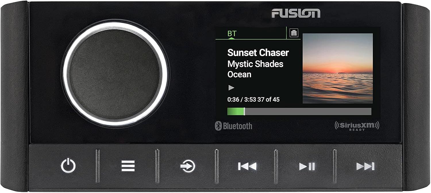 Fusion MS-RA670 Marine Radio System with MS-RA670RFK Retrofit Kit to Replace Fusion 755,750,650 Series Radio