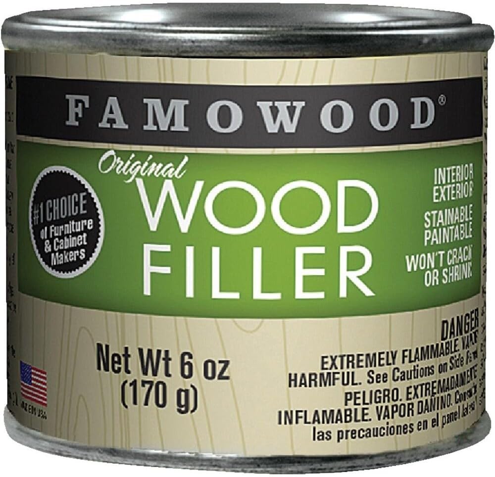 Famowood Filler, Cedar, 6 oz.