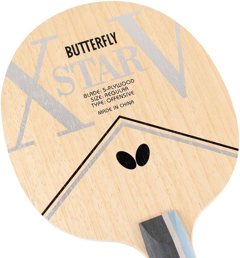 Butterfly Xstar V Shakehand Table Tennis Blade