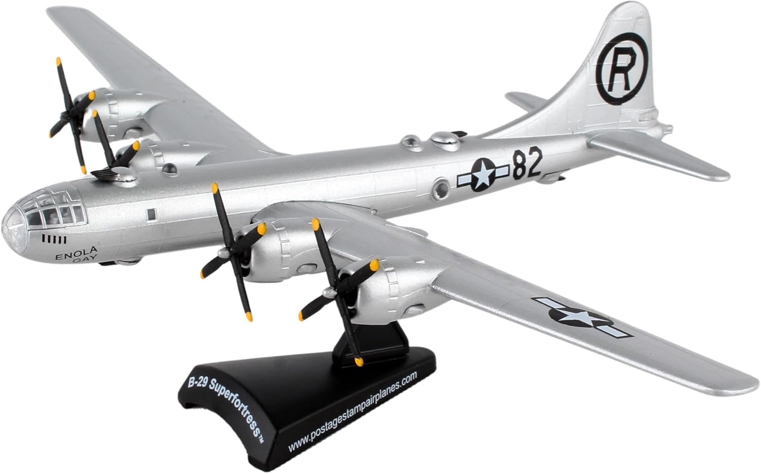 Daron Worldwide Trading B-29 Superfortress Enola Gay Vehicle (1:200 Scale), White