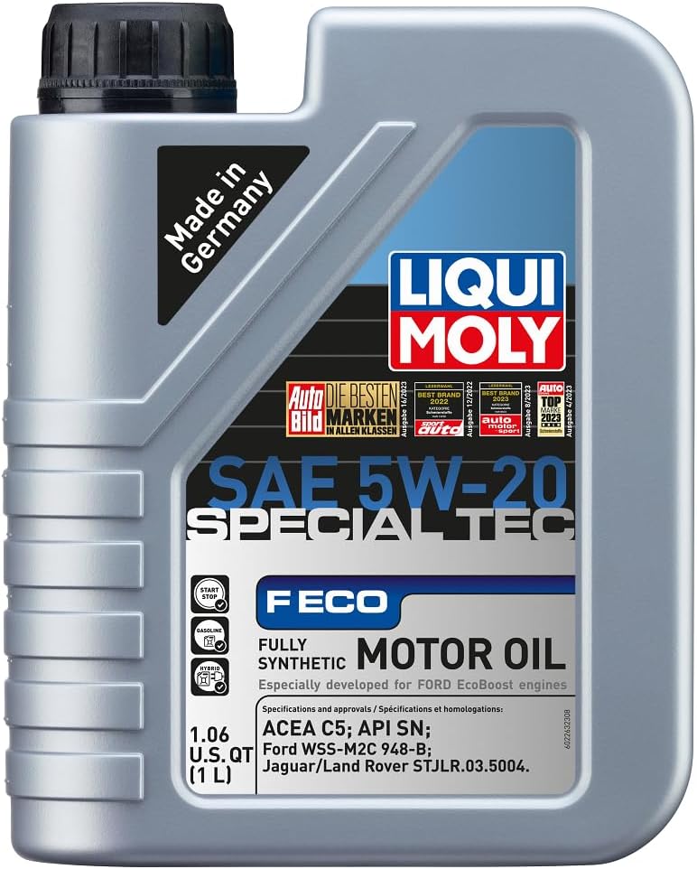 LIQUI MOLY Special Tec F ECO SAE 5W-20 | 1 L | Fully synthetic engine oil | SKU: 2263