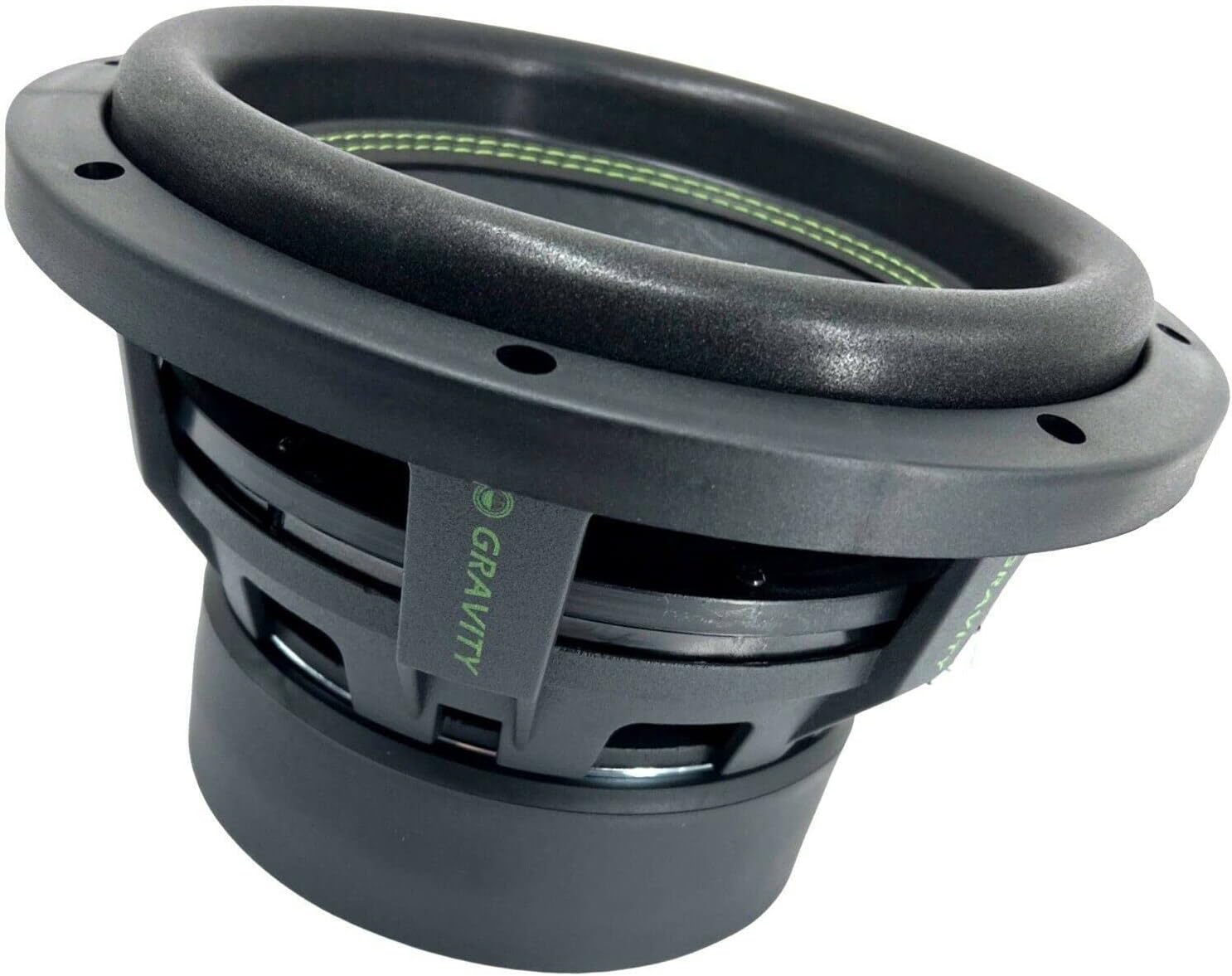Gravity Car Vehicle Subwoofer Audio Speaker - 15 Inch Competition Grade Pressed Paper Cone, 2 Ohm DVC, Advanced Air Flow