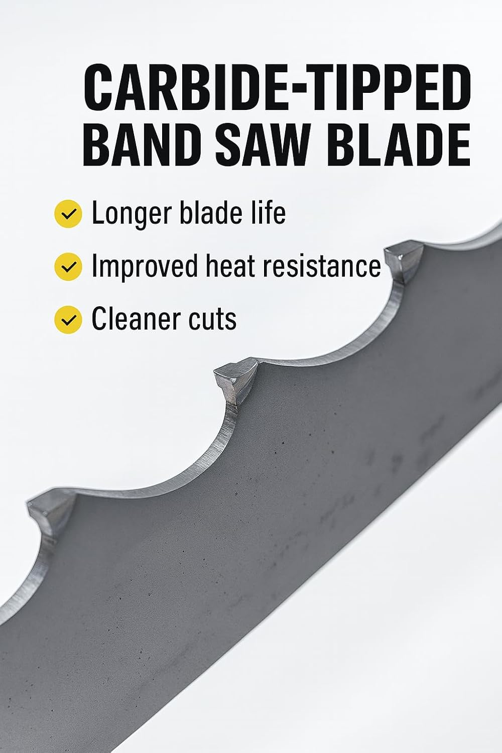 Dark Stone 131-1/2" Carbide-Tipped Resaw Bandsaw Blade, 3/4" x 2 TPI