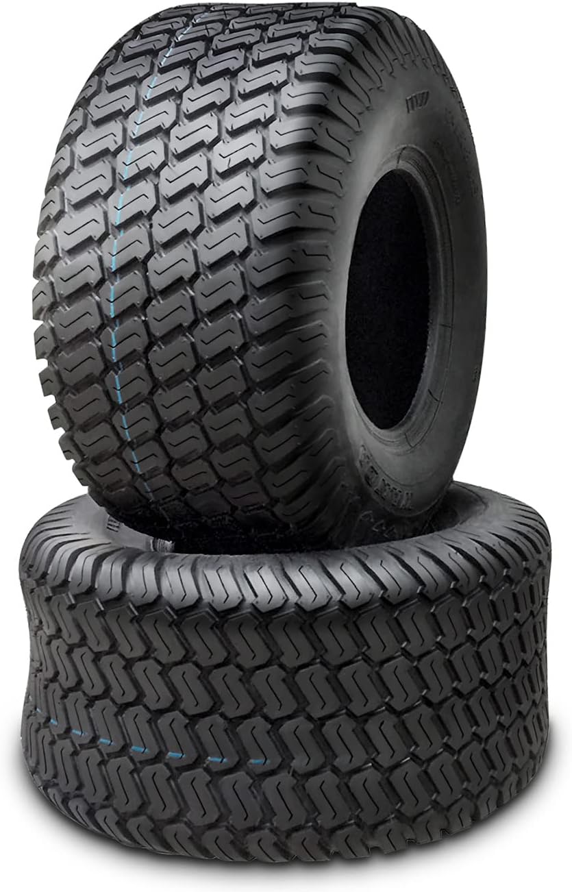 WANDA Set 2 15x6-6 15x6.00-6 Lawn Mower Tractor Turf Tires15x6x6 P332-13016 | Riding Lawn Mover, Garden Tractor