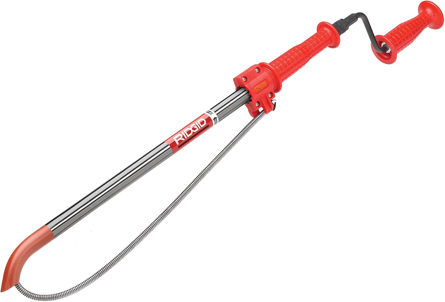 RIDGID 46683 K-1 Combination Auger with C-Style Cutter Head, Telescoping Drain Auger to Remove Drain Clogs in Sinks and Urinals
