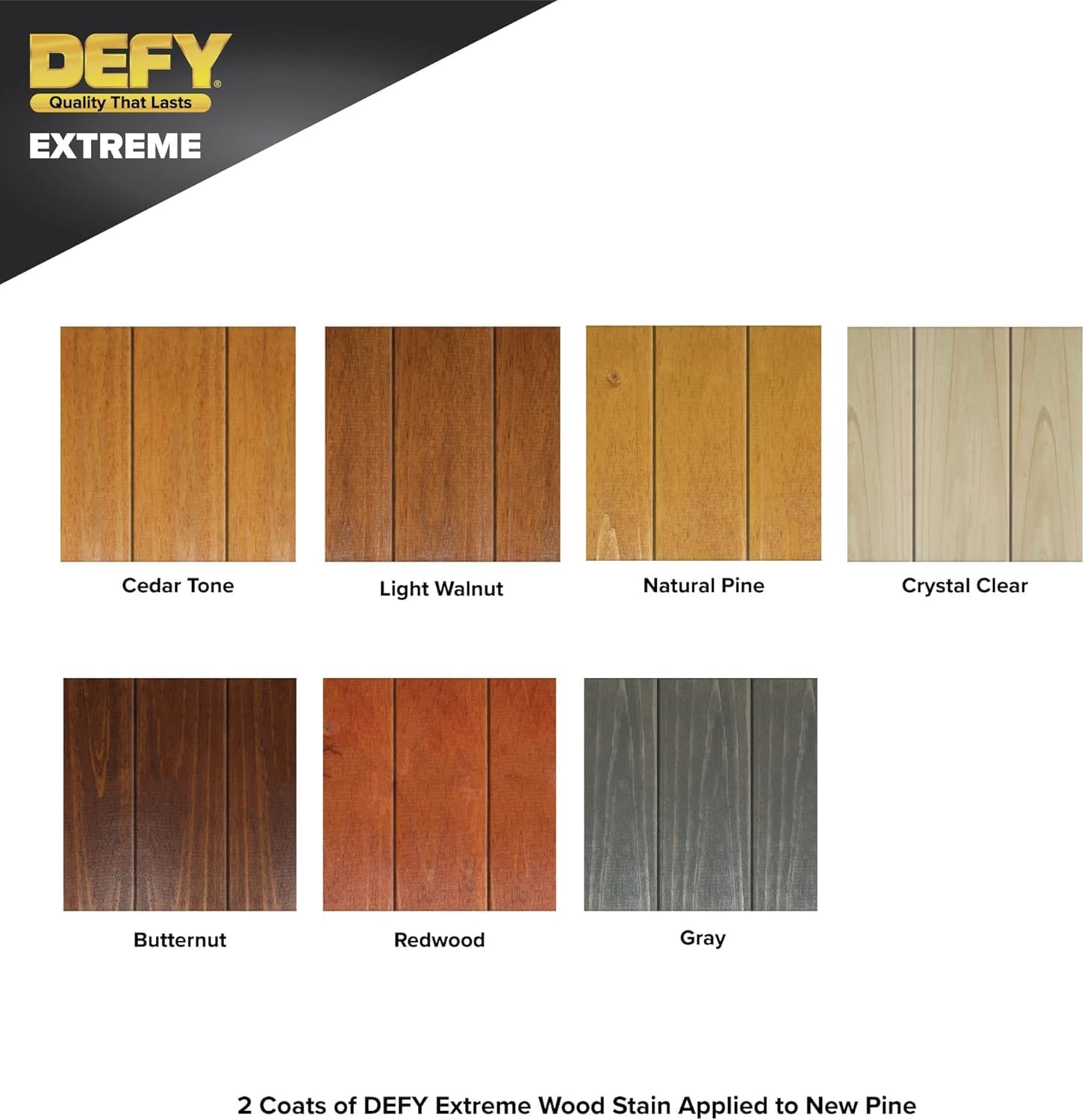 DEFY Extreme Wood Stain and Sealer in One - 1 Gallon Semi-Transparent Waterproof Coating for All Wood Types - Redwood