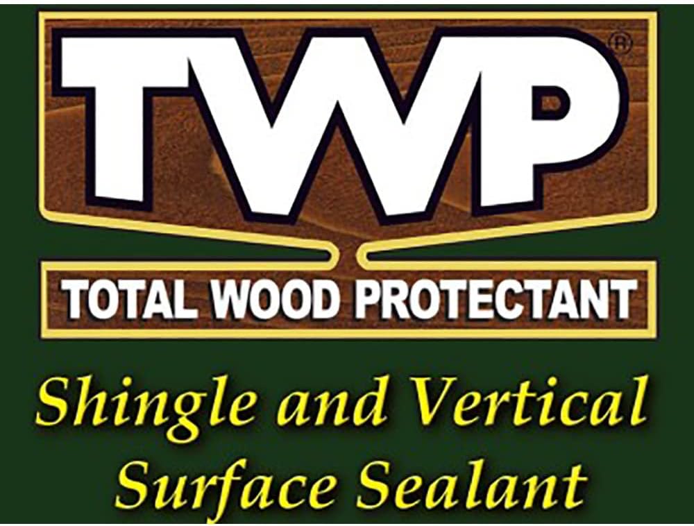 TWP 205 California Cedar Shake and Shingle Sealant - Professional Strength, Deep Penetrating Wood Protectant, UV & Water Resistant