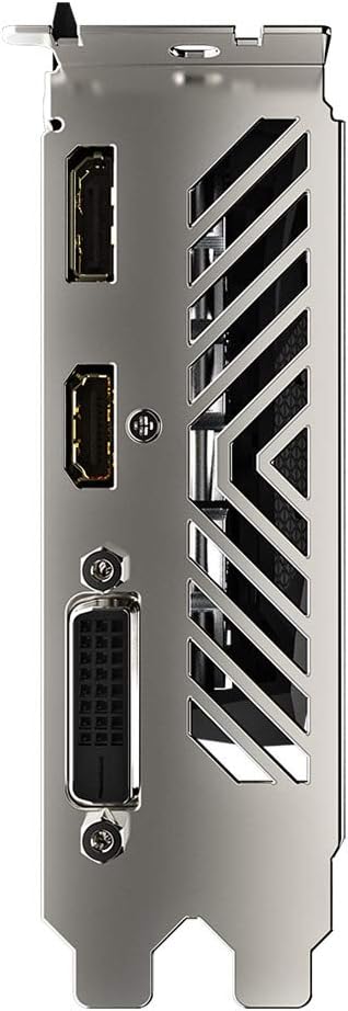 GIGABYTE GeForce GTX 1650 D6 WINDFORCE OC 4G (rev. 2.0) Graphics Card, 172mm Compact Size, 4GB 128-Bit GDDR6, GV-N1656WF2OC-4GD REV2.0 Video Card