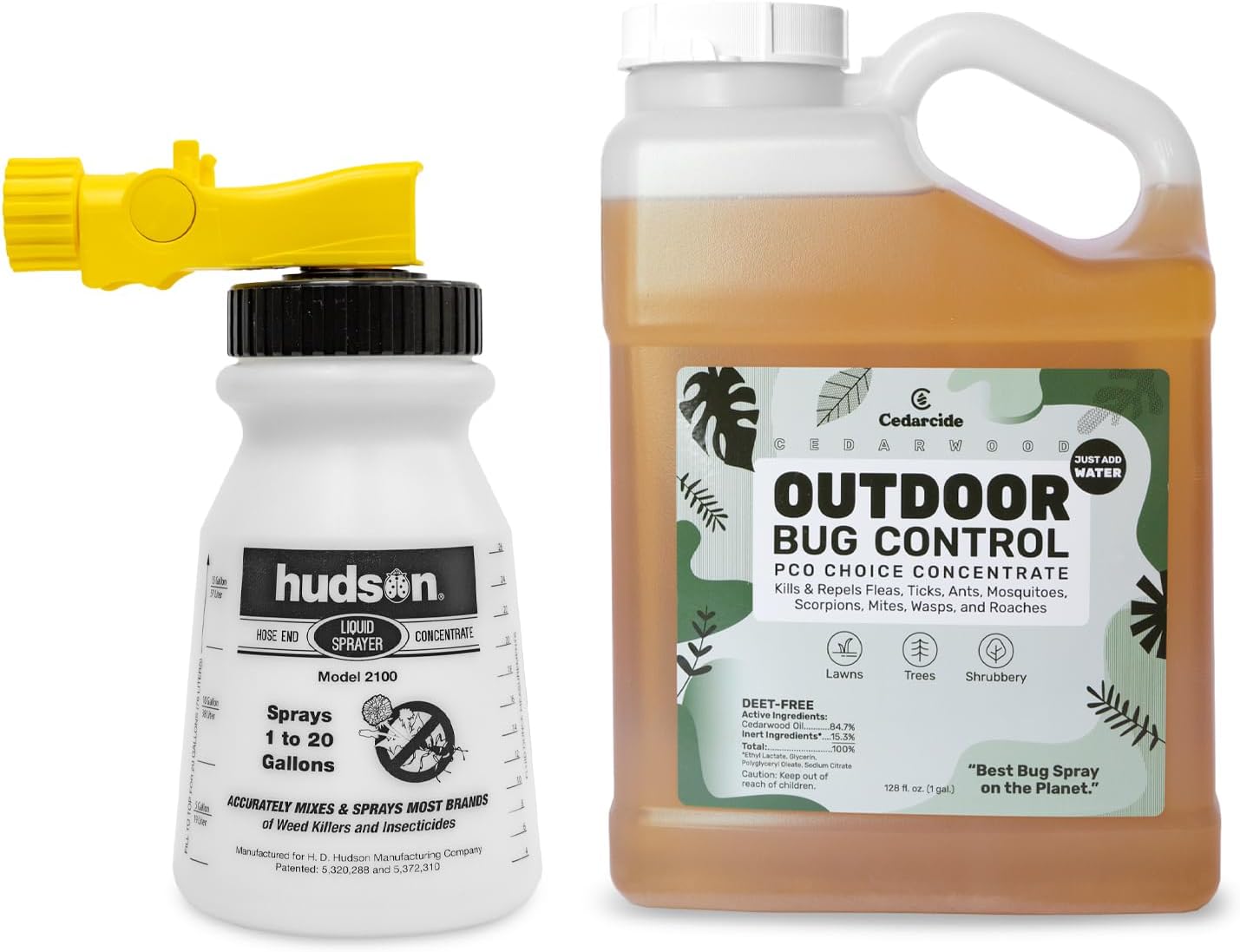 Cedarcide Outdoor Bug Spray | Kills & Repels Mosquitoes, Ticks, Fleas