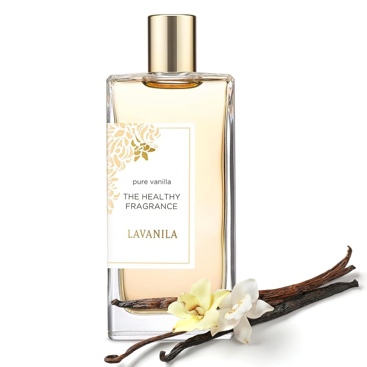 Lavanila Pure Vanilla Perfume for Women, 1.7 Fl Oz | Clean Vanilla Perfume, Long Lasting Women’s Eau de Parfum with Madagascar Vanilla – Natural Fragrance, Women’s Fragrances