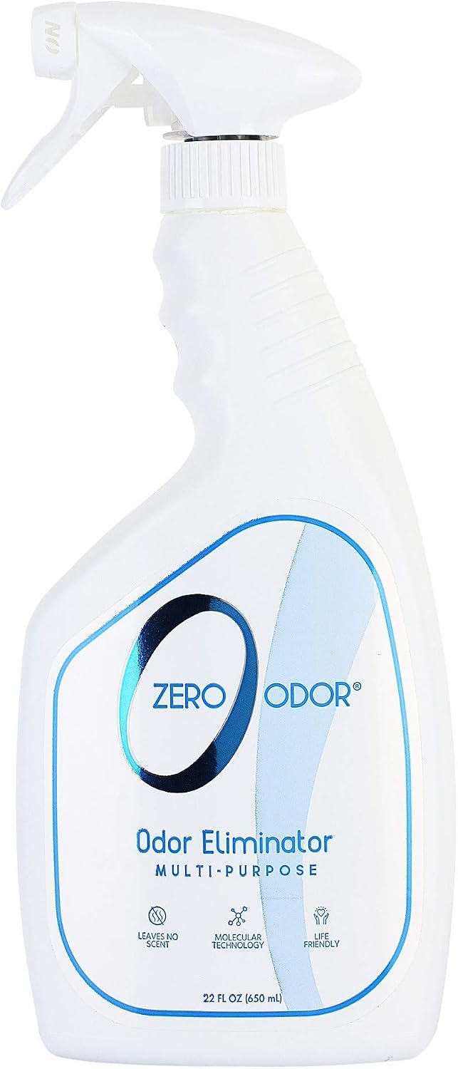 Zero Odor - Multi-Purpose Strong Odor Eliminator for Home, Office, Car, Bathroom, Hotel, Room Deodorizer, and Odor Neutralizer, 16oz