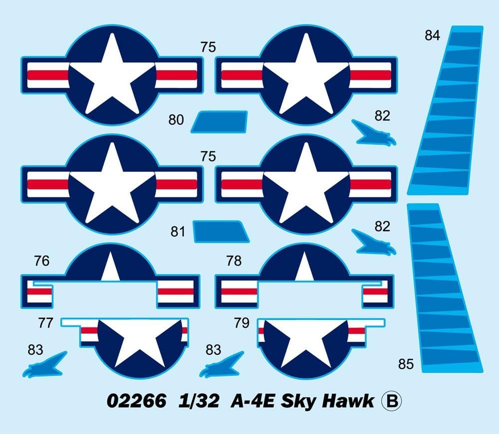 Trumpeter 1/32 A4E Skyhawk Attack Aircraft Model Kit