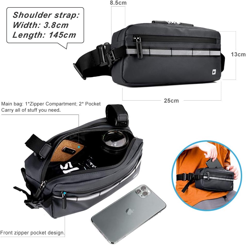 Rhinowalk Bike Bag Waterproof Bike Handlebar Bag
