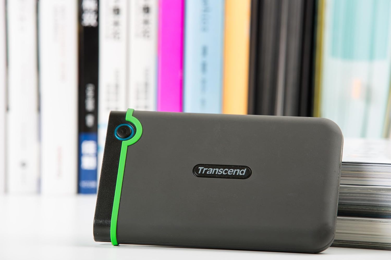 Transcend 4TB StoreJet 25M3 Rugged Portable HDD, One Touch Backup