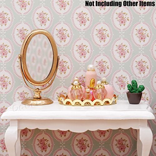 Odoria 1/12 Miniature Perfume Tray Dollhouse Decoration Accessories, Pink