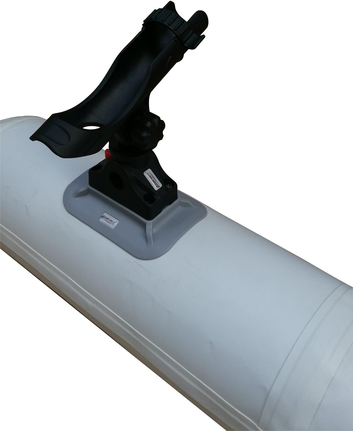 Brocraft Glue On Boat Rod Holder for Ribs Kayak & Inflatable Boat/Inflatable Boat Rib Mount Rod Hodler