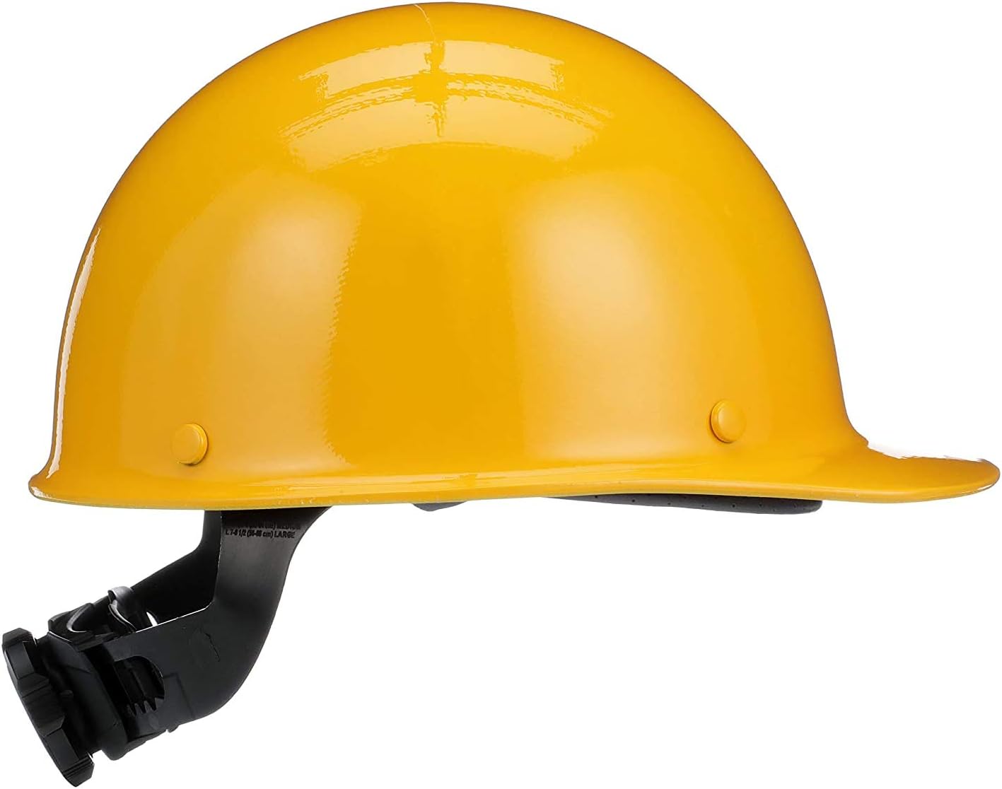 MSA Skullgard Cap Style Safety Hard Hat with Suspension - Non-Slotted Cap, Made of Phenolic Resin, Radiant Heat Loads up to 350F | Fas-Trac III Ratchet Suspension