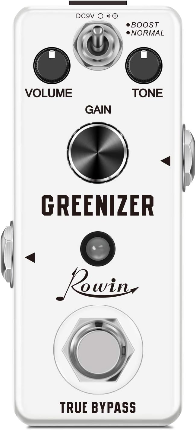 Vintage Vacuum Bluesy Guitar Effect Pedal,Electric Guitar Effect Sound Low Key Mild Clipping
