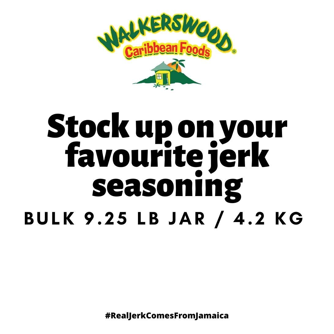 Walkerswood Traditional Jamaican Jerk Seasoning, Hot and Spicy, 128 Fl Oz