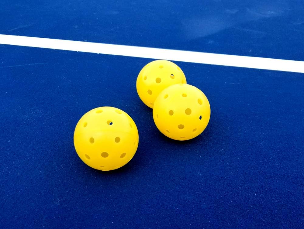 Tourna Strike Outdoor Pickleballs (36 Pack) USAPA Approved, Optic Yellow (PIKL-36-OY-O)