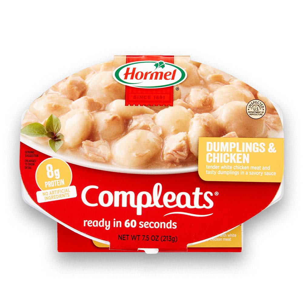 HORMEL COMPLEATS Chicken Alfredo Microwave Tray, 10 oz. (6 Pack)
