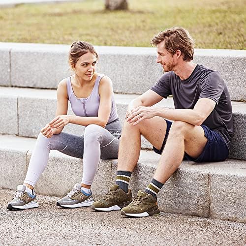 FitVille Extra Wide Walking Shoes for Men Wide Width Sneakers for Flat Feet Heel Pain Relief - Rebound Core