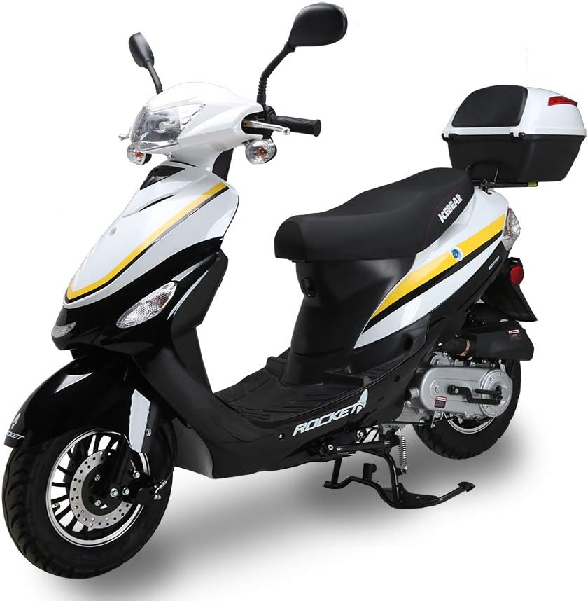 Taotao 50cc Gas Street Legal Scooter ATM50-A1 Scooter Sliver