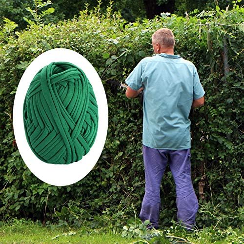 BBTO Garden Twine Soft Plant Tie Green Garden String Tree Tie Stretchy Gardening Tape Plant Support for Home Tying Climbing Plants Veggies Flower