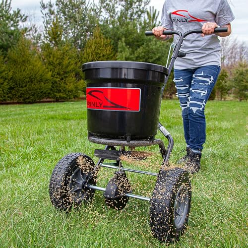 Brinly-Hardy 50 lb. Capacity Push Broadcast Spreader P20-500BH