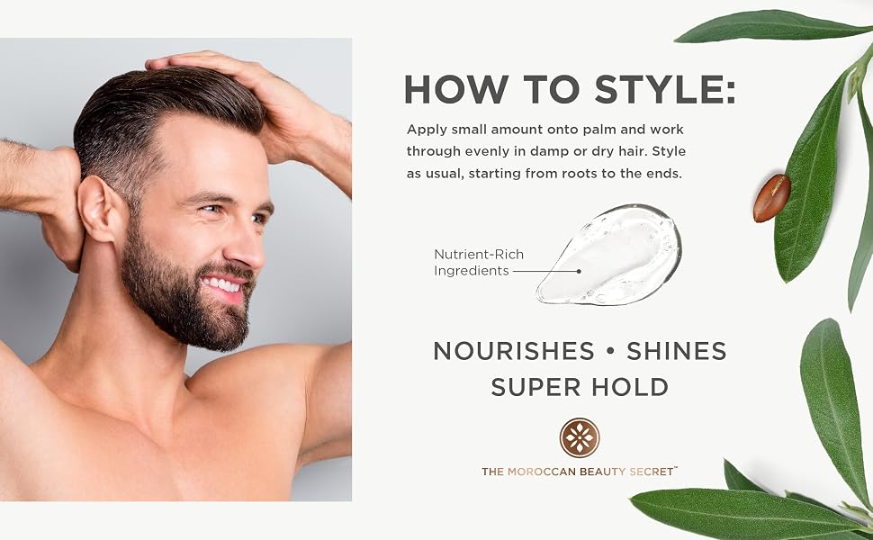 Argan Magic Strong Hold Styling Gel