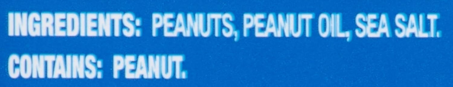 PLANTERS Salted Peanuts, Plant Based Protein Snacks, 2.19lbs (1 Ct)