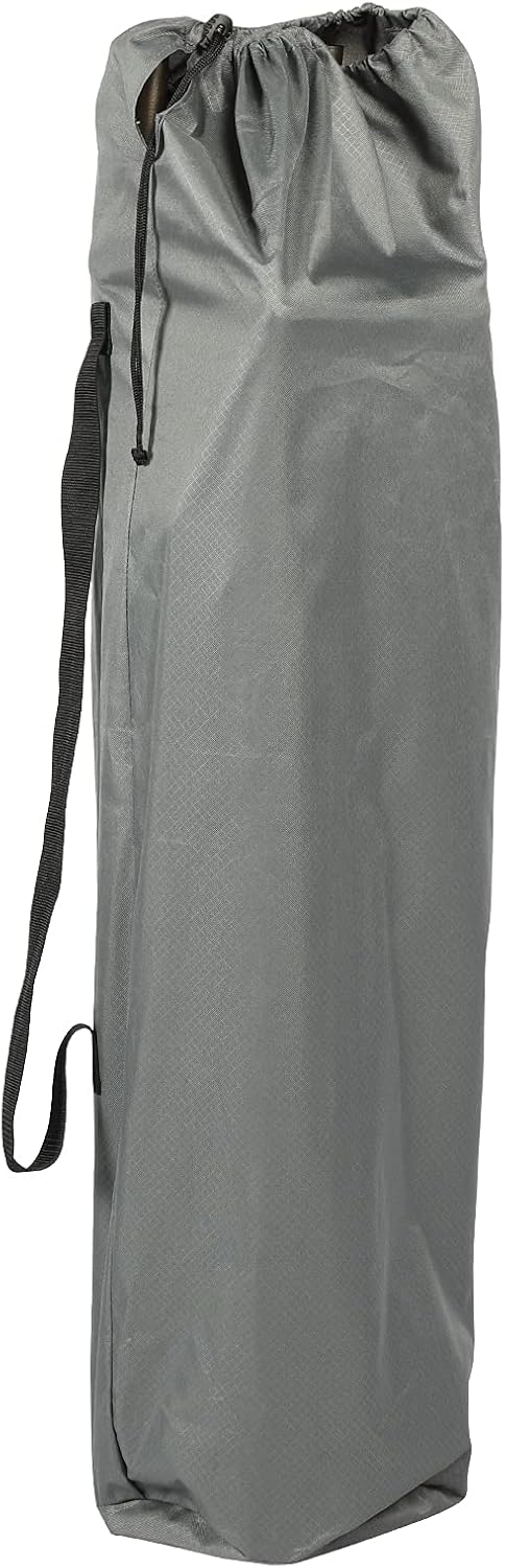 Timber Ridge Bungee Folding Camping Chairs for Adults Supports 300lbs, Grey