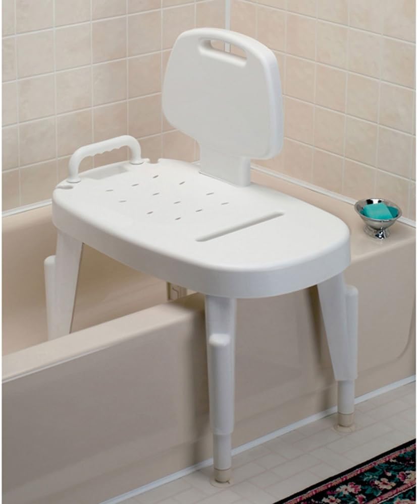 Bath Safe Adjustable Transfer Bench