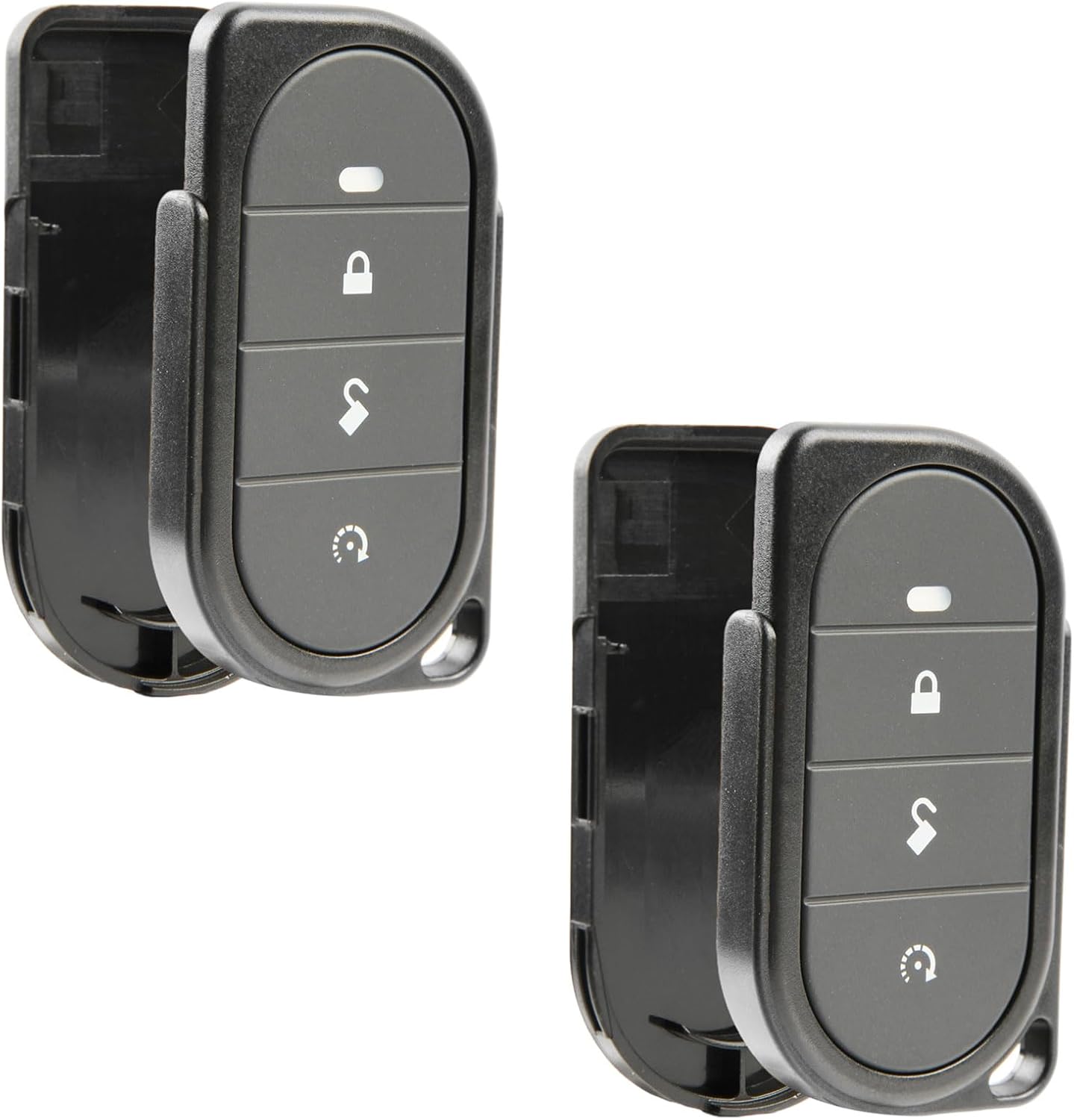 2X USARemote Keyless Entry Remote Car Key Fob 4-Button Replacement Shell Case for Viper Alarm Security System (7146V, 4105V, 5305V, 3305V, 5105V, 3102V, 3305V, 3105V)