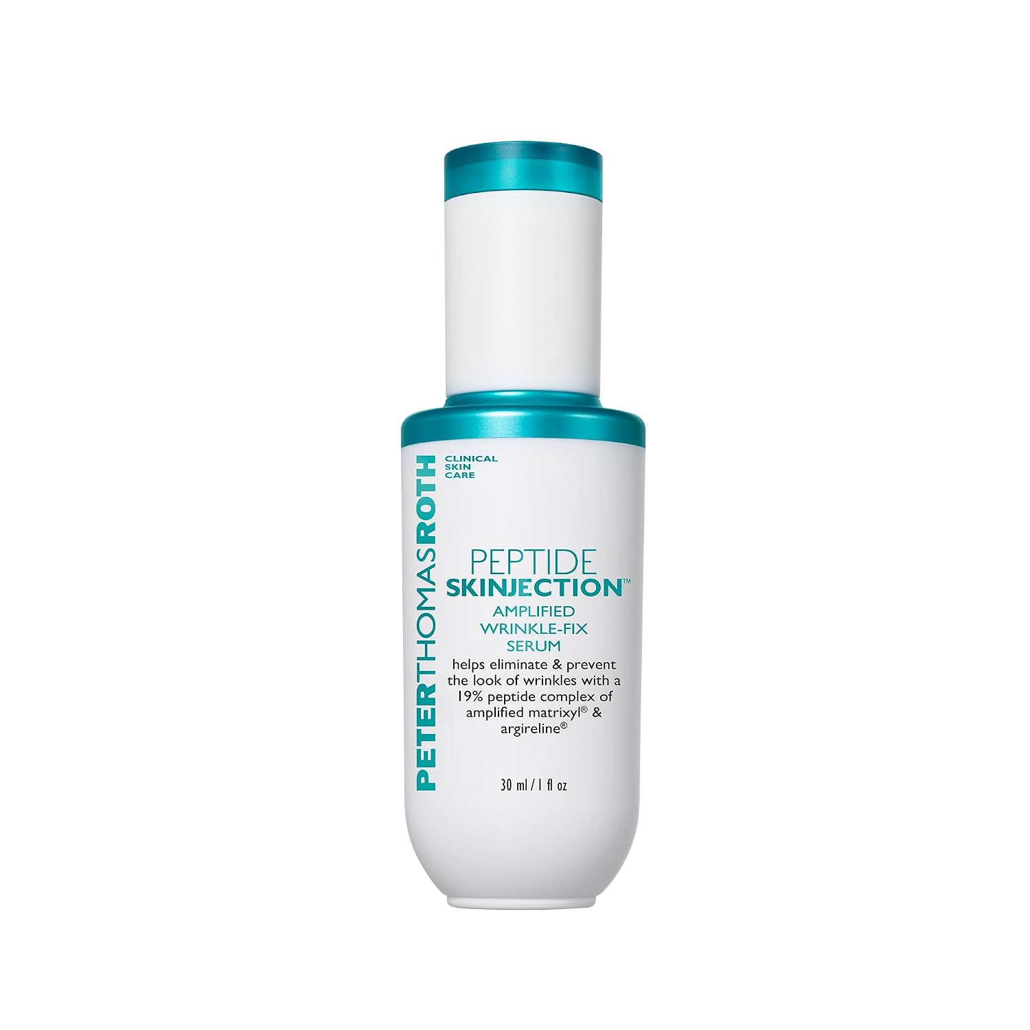 Peter Thomas Roth | Peptide Skinjection™ Amplified Wrinkle-Fix Serum, Clinically Proven Refillable Serum for Anti-Aging and Loss of Firmness