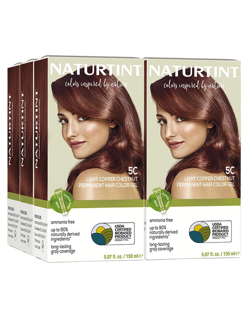 Naturtint 9N Honey Blonde Permanent Hair Color (Pack of 1), Ammonia Free, Vegan, Cruelty Free, up to 100% Gray Coverage, Long Lasting Results (Packaging may vary)