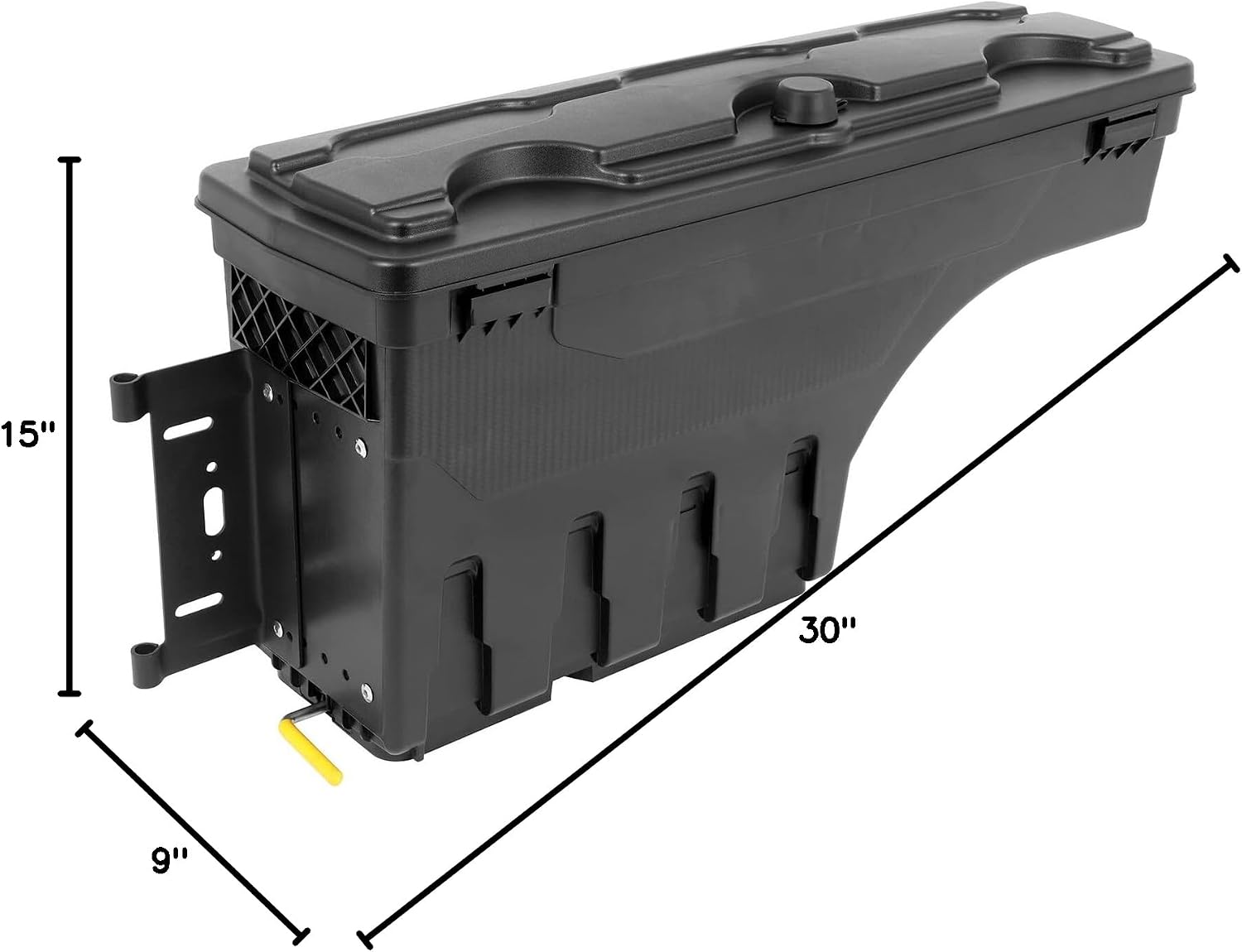 SCITOO Password Truck Bed Storage Box Fits For Frontier 2004-2020,For Titan 2004-2015 Left Driver Side