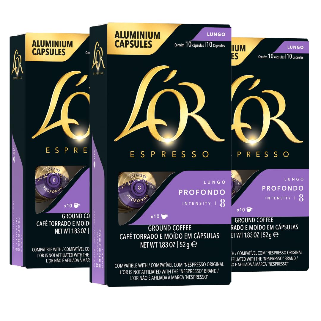 L'OR Espresso Capsules, Medium Roast, Chocolate, 10 Capsules