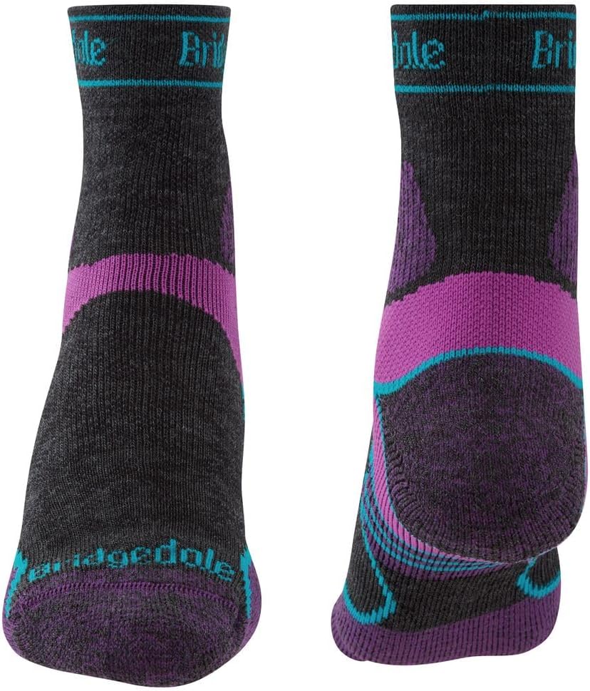 Bridgedale womens Trail Run Lightweight T2 Merino Performance ¾ Crew