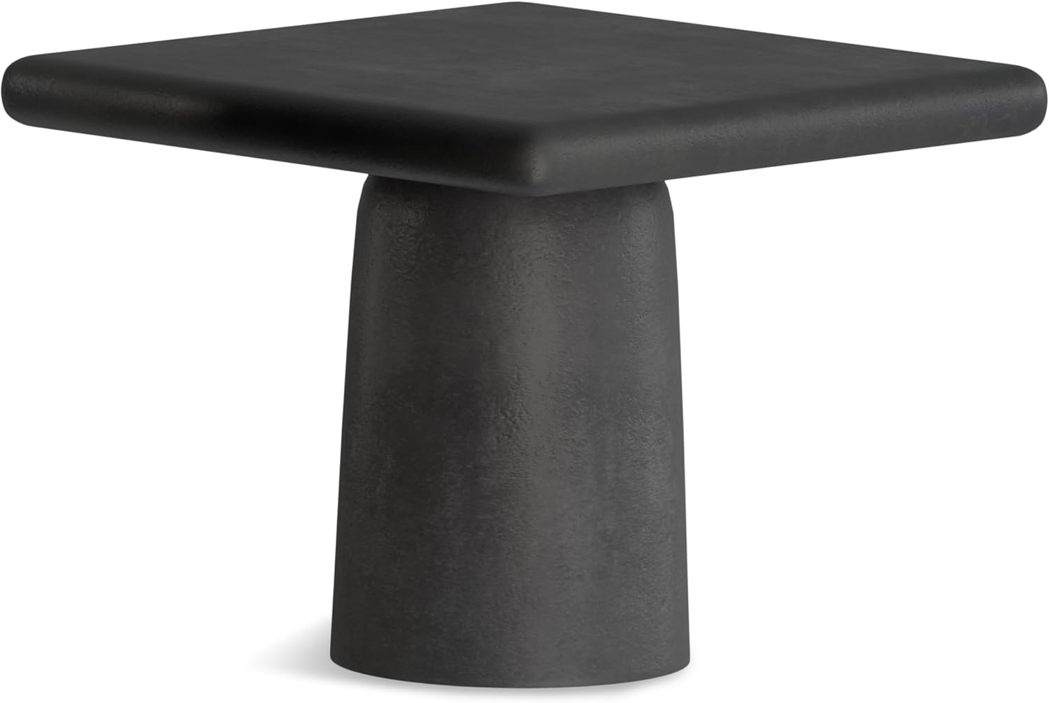 SIMPLIHOME Whitney 17" Wide Storage Metal Table in Antique Silver
