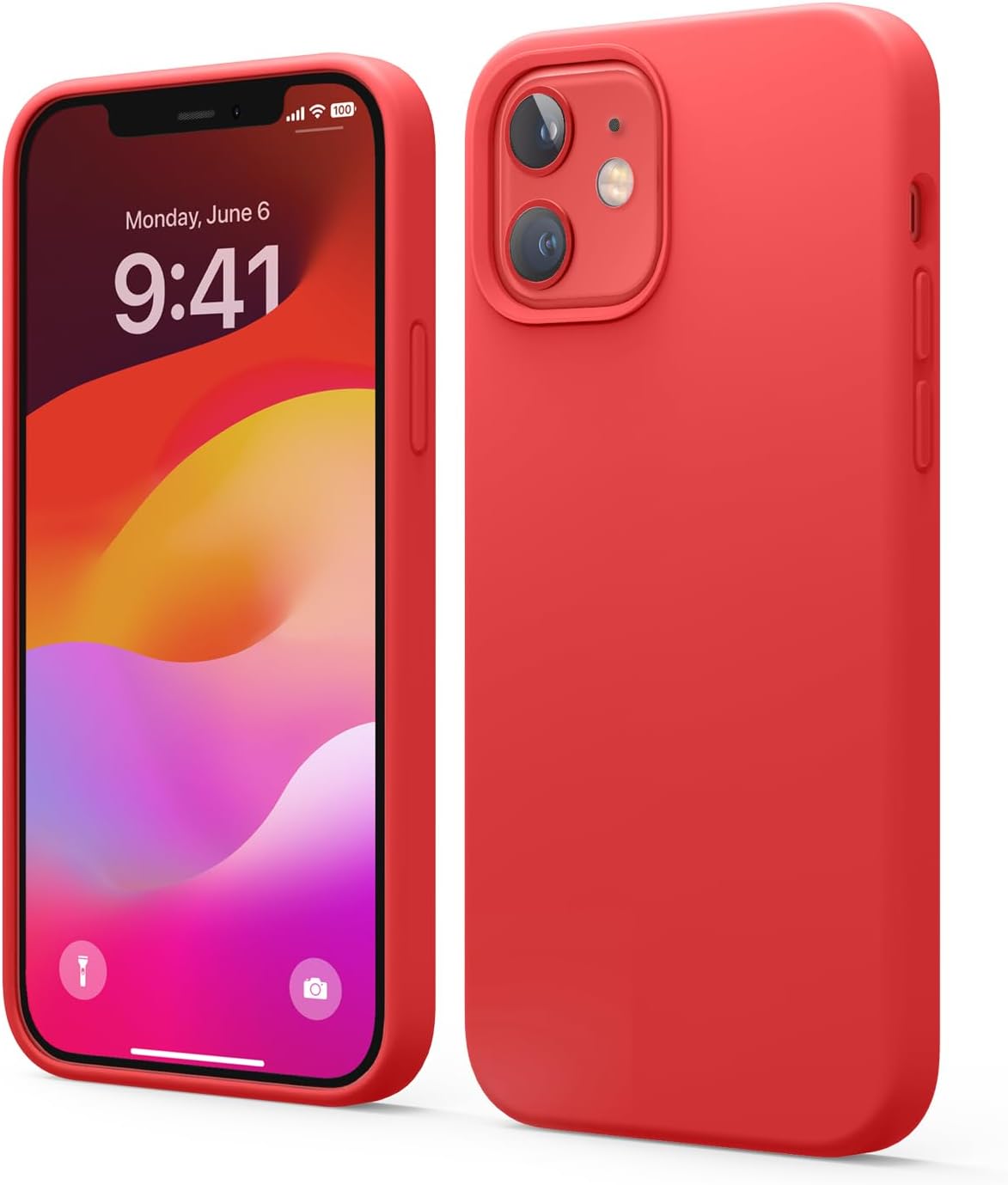 elago Premium Liquid Silicone Case for iPhone 12 Mini Lavender
