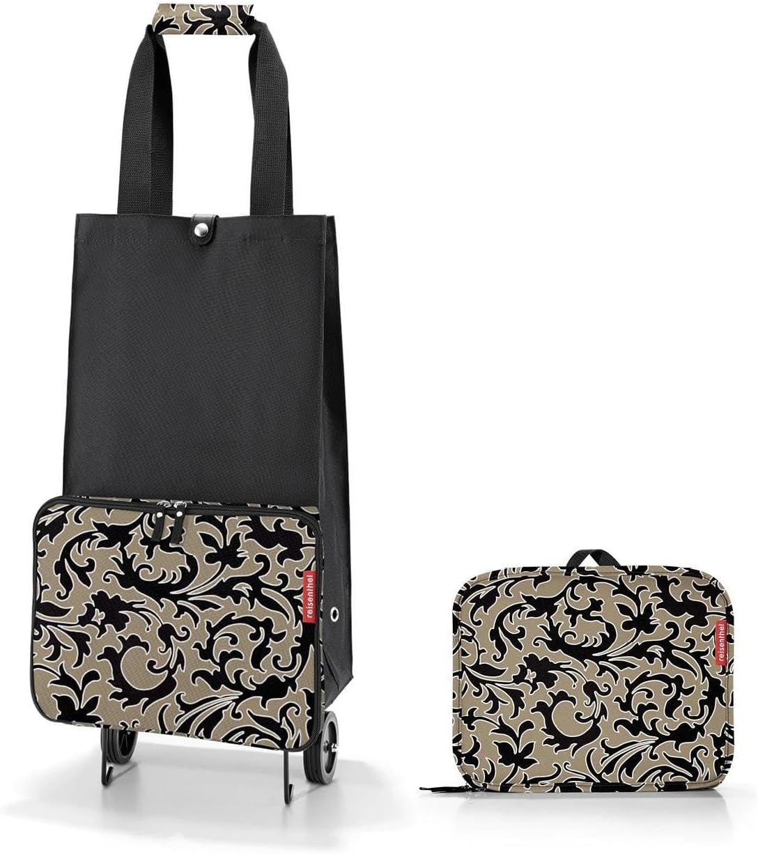 reisenthel foldabletrolley Black - Foldable, Compact Shopping cart - Easy to Store
