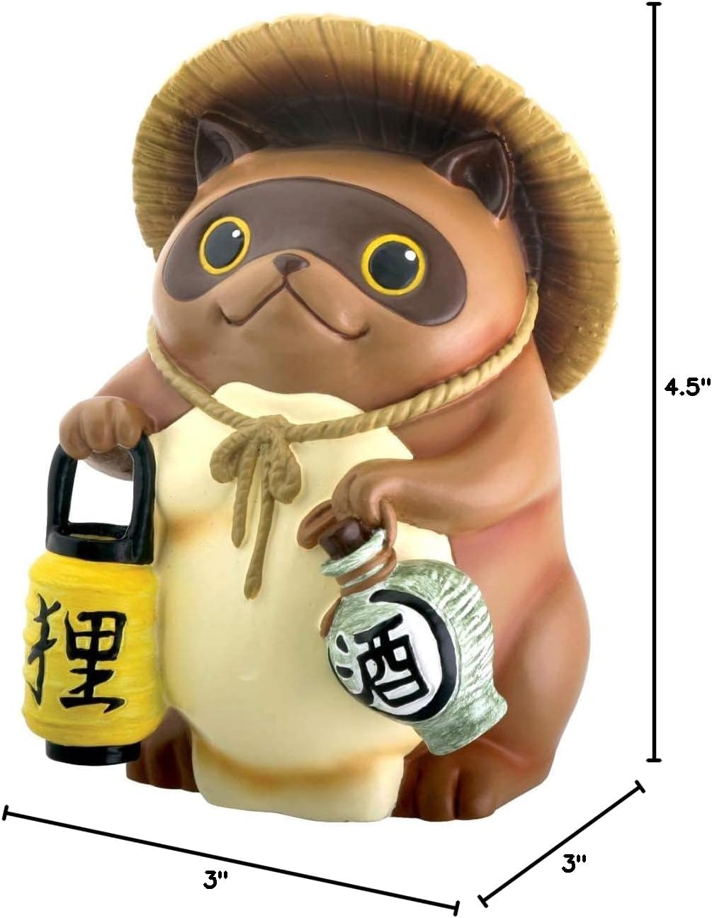 Japanese Tanuki Raccoon Dog Statue