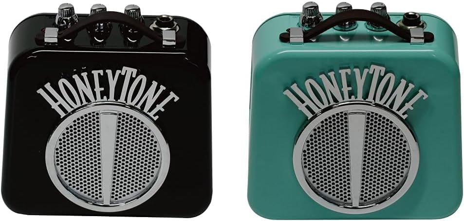 Danelectro Honeytone N-10 Guitar Mini Amp, Black with belt clip | Includes belt clip