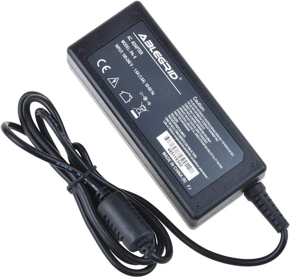 ABLEGRID AC Adapter Charger for LG 34GL750-B 34 Inch 21:9 UltraWide Gaming Monitor Power