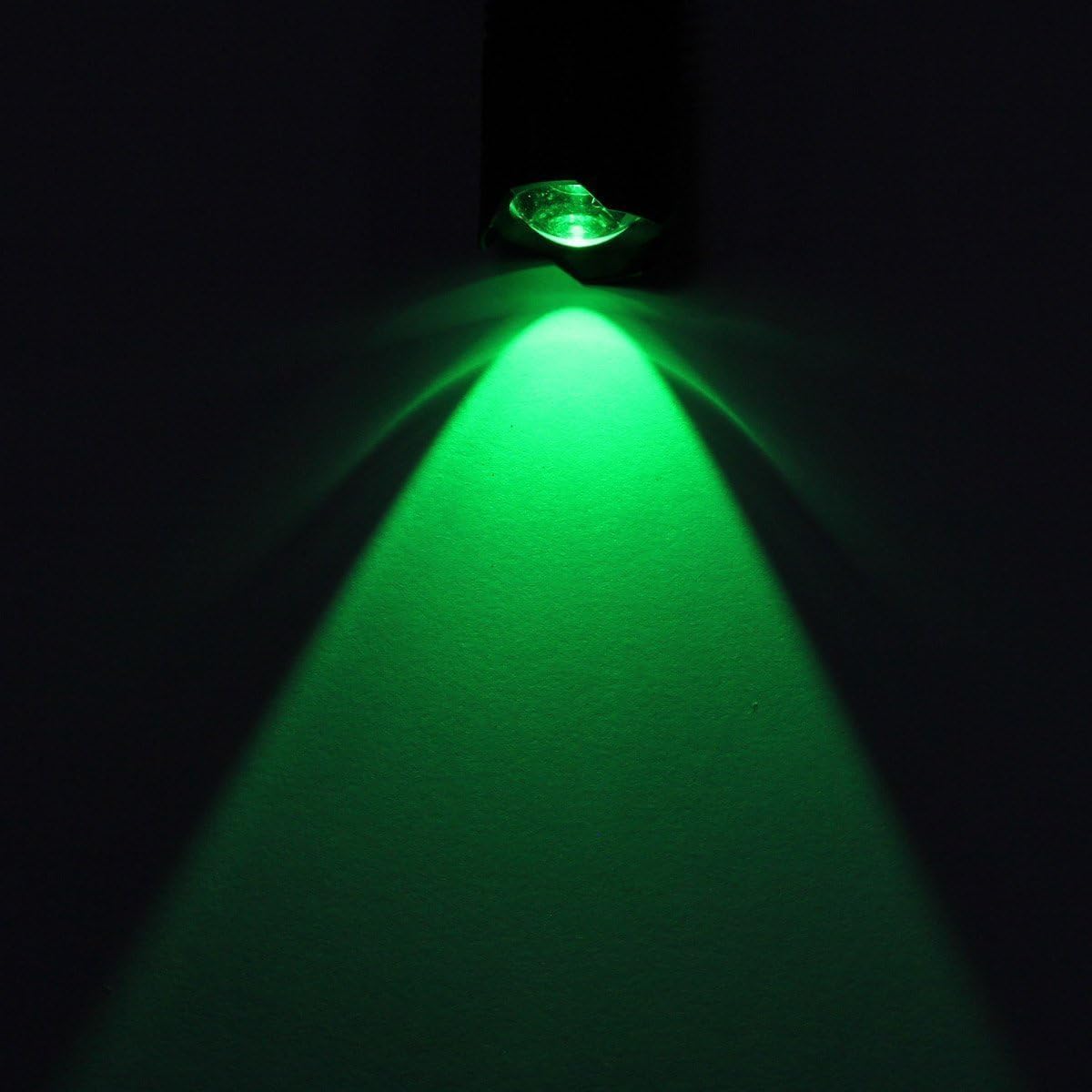 Scalable Blue LED Flashlight 3 Mode Long Range Blue Light Flashlight Torch Night Fishing and Outdoor Activities-Black House