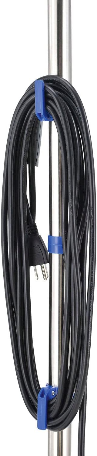 Global Industrial Mini Floor Scrubber With Floor Pads, 11" Cleaning Path | Dual Nylon Scrub Brushes, Cleans & Polishes Tile, Wood